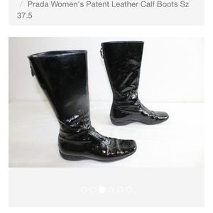 Prada Calf boots size 7.5